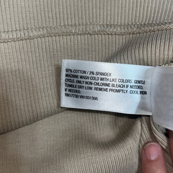 Universal Thread Bundle 90s Ribbed Stretch Tank Top Mauve White Brown Black L/XL - Picture 12 of 13